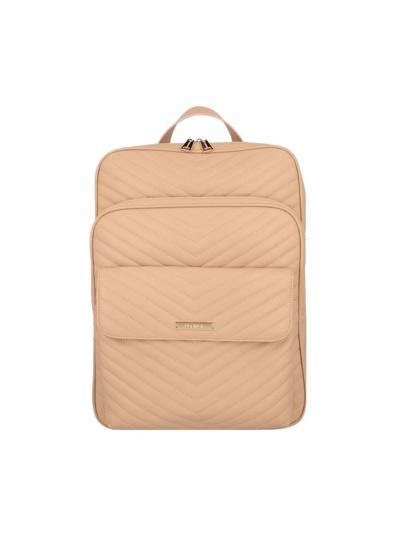 Mochila Notebook Secret Versalles FW25 Tostado 15"-0