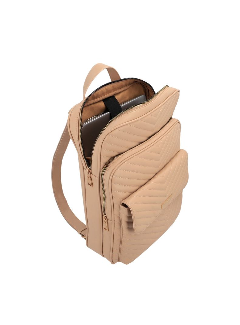 Mochila Notebook Secret Versalles FW25 Tostado 15"-3