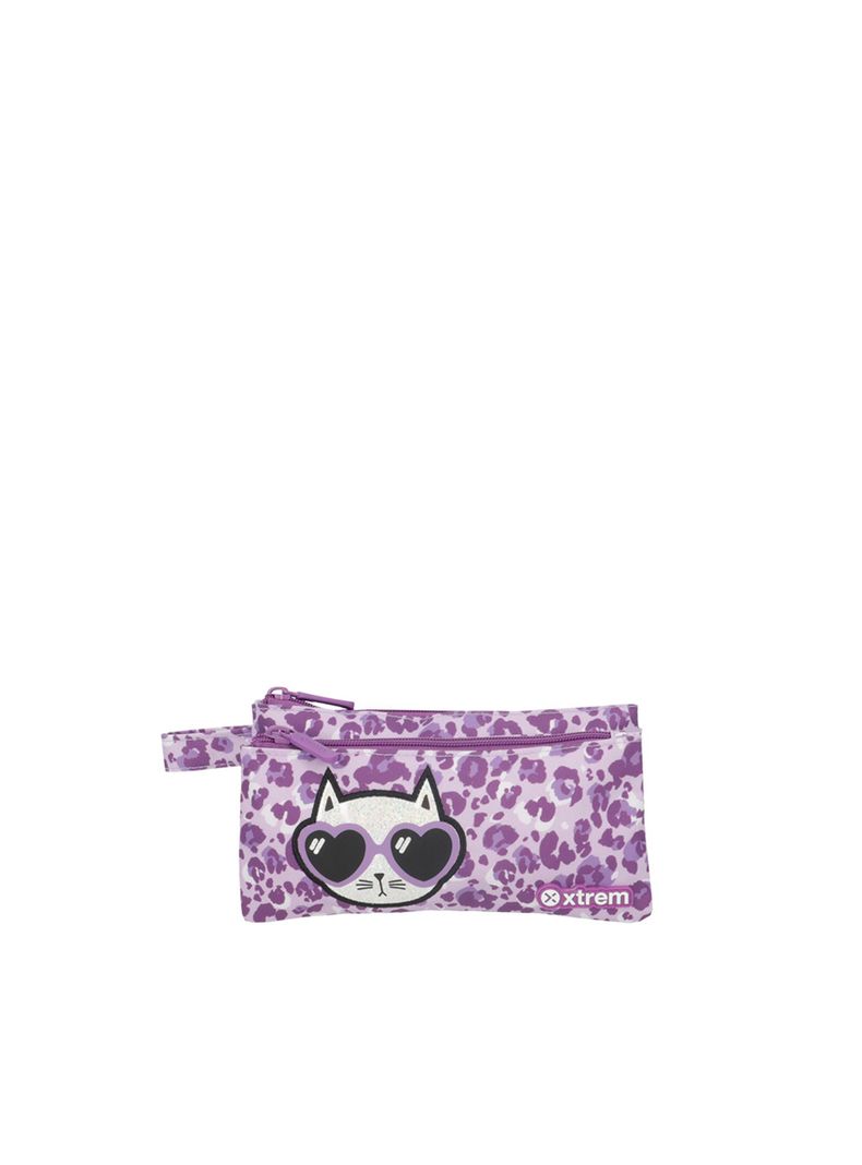 Estuche Xtrem Trinity 5XT Gato Morado-0