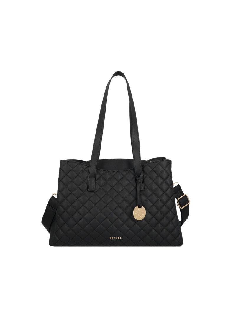 Cartera Tote Secret Murcia FW25 M Negro-0