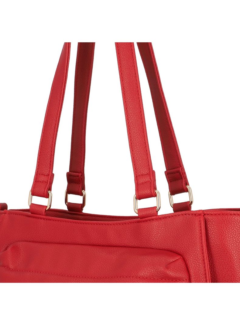 Cartera Tote Secret Teruel FW25 M Rojo-5