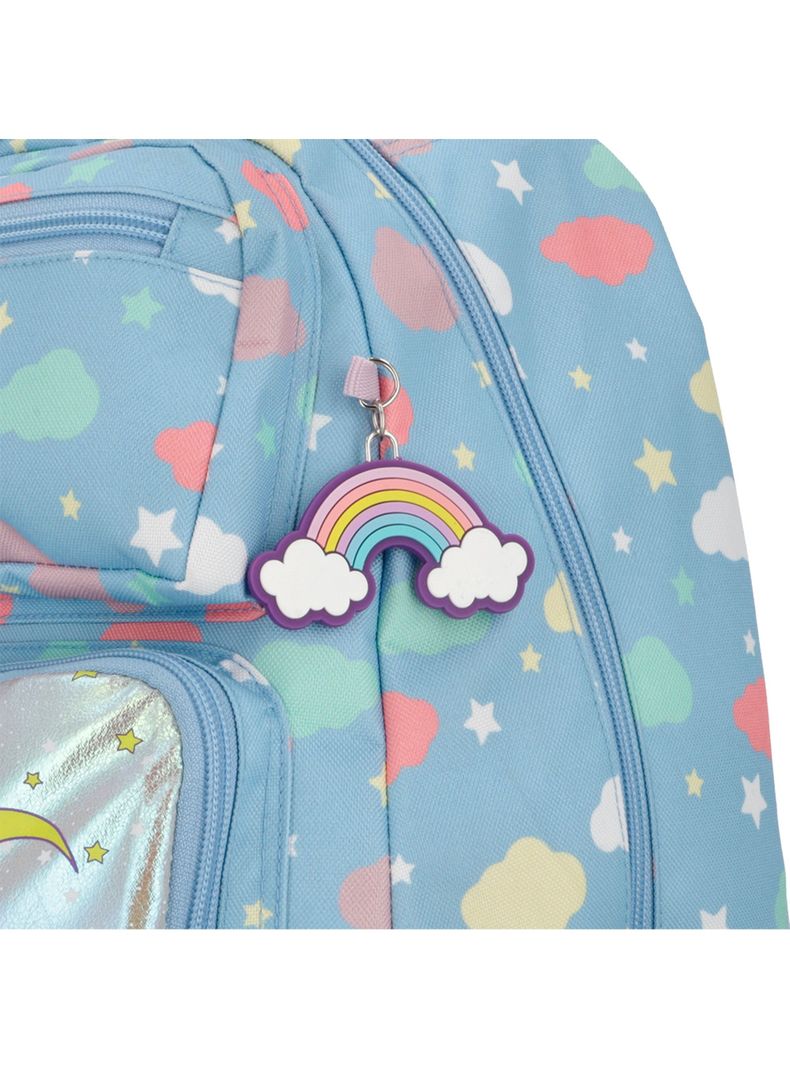 Pack Mochila con ruedas Xtrem Run 5XT Unicornio Azul-6