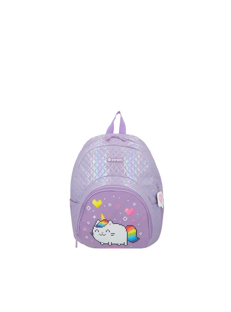 Mochila Xtrem Power 5XT Gato Lila-0