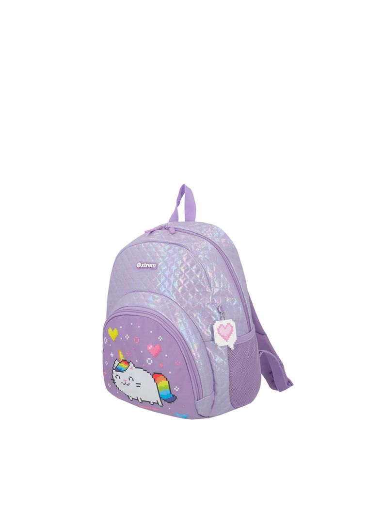 Mochila Xtrem Power 5XT Gato Lila-1