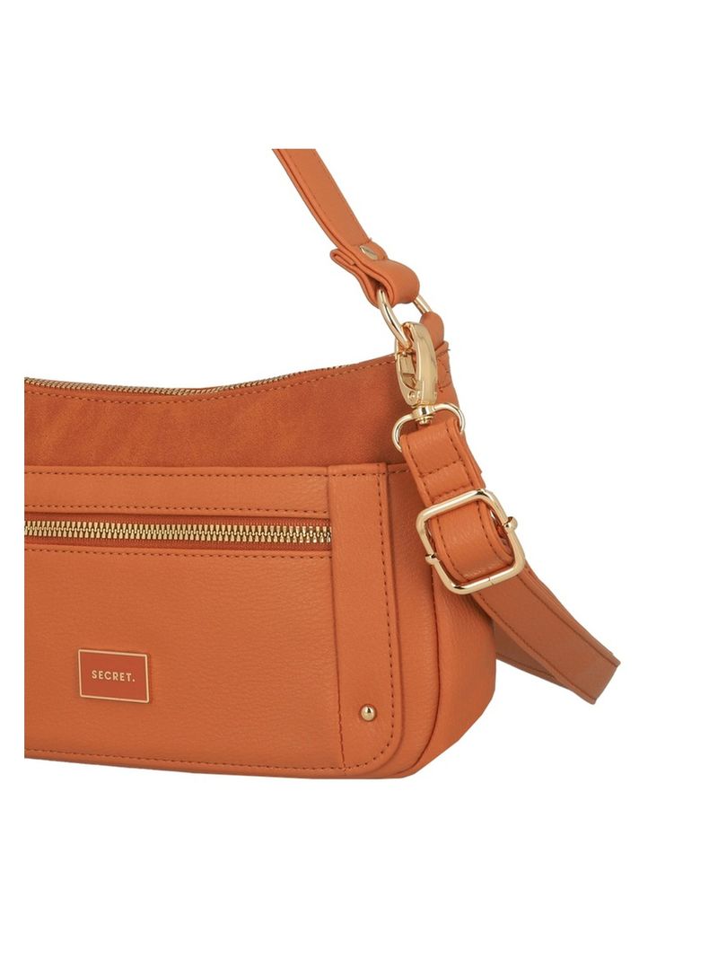 Bandolera Secret Lourdes FW25 S Café Medio-4