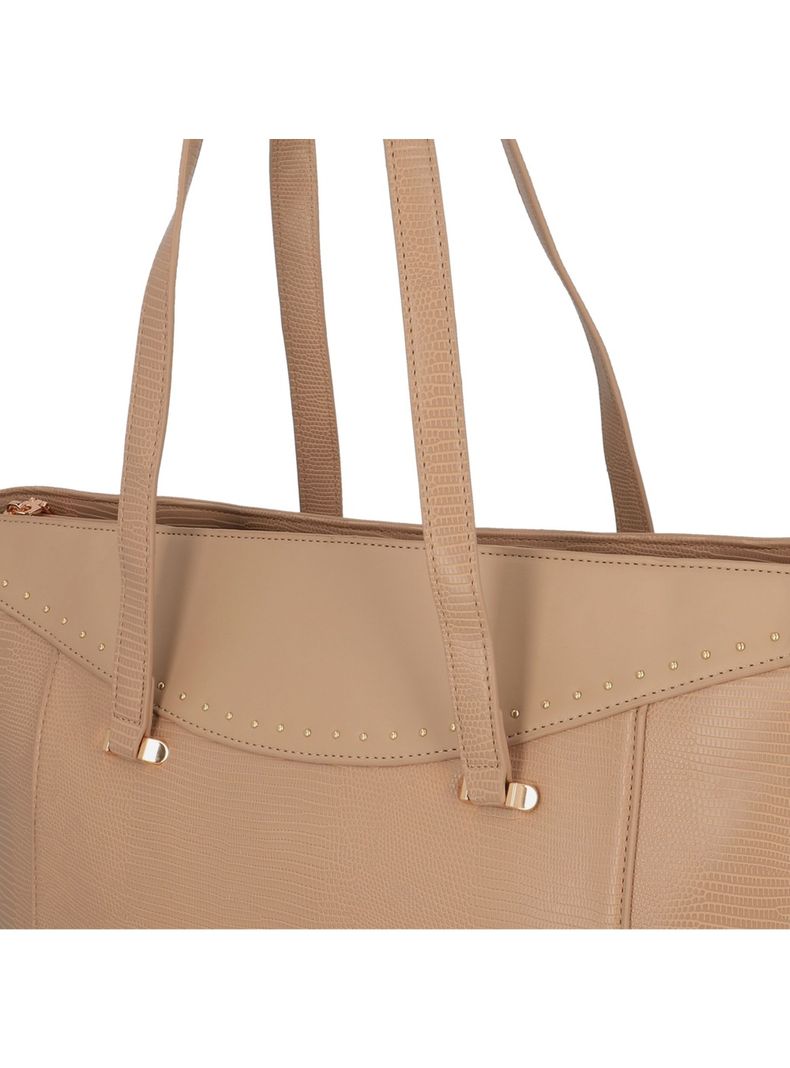Cartera Tote Secret Provenza FW25 L Tostado-4