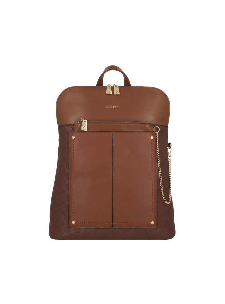 Mochila Notebook Secret Polonia FW25 Café 14"-0