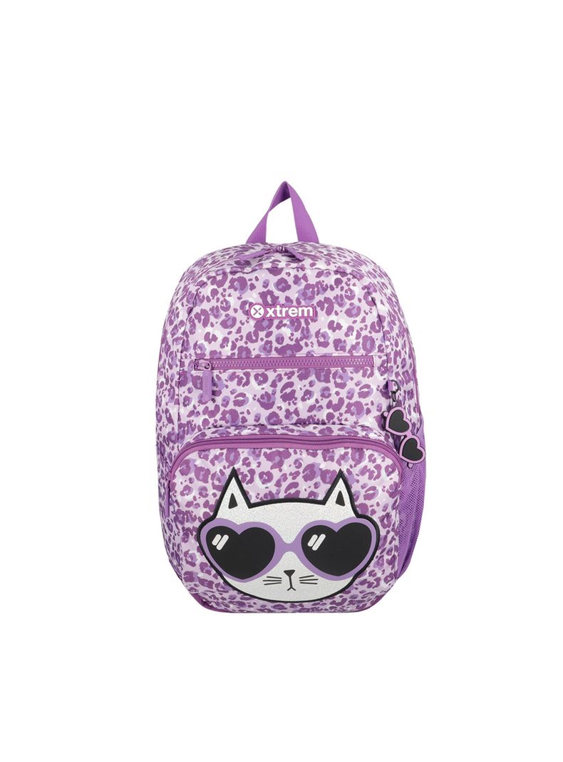 Mochila Xtrem Bolt 5XT Gato Morado-0