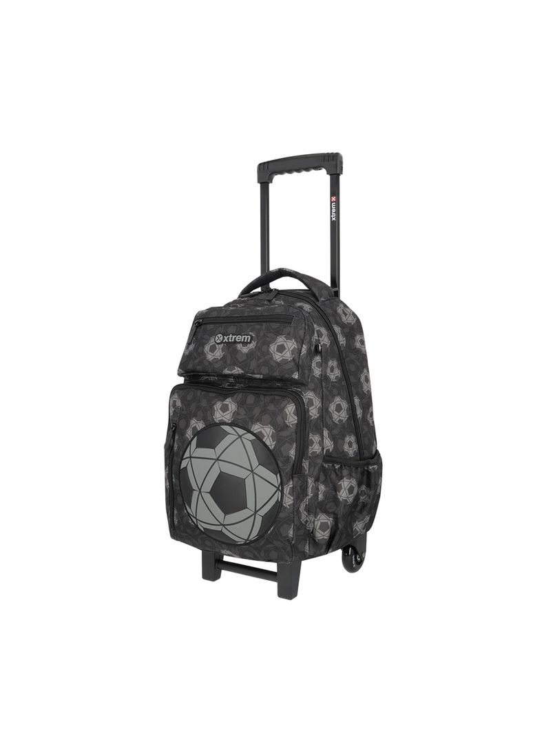Pack Mochila con ruedas Xtrem Run 5XT Fútbol Negro-1