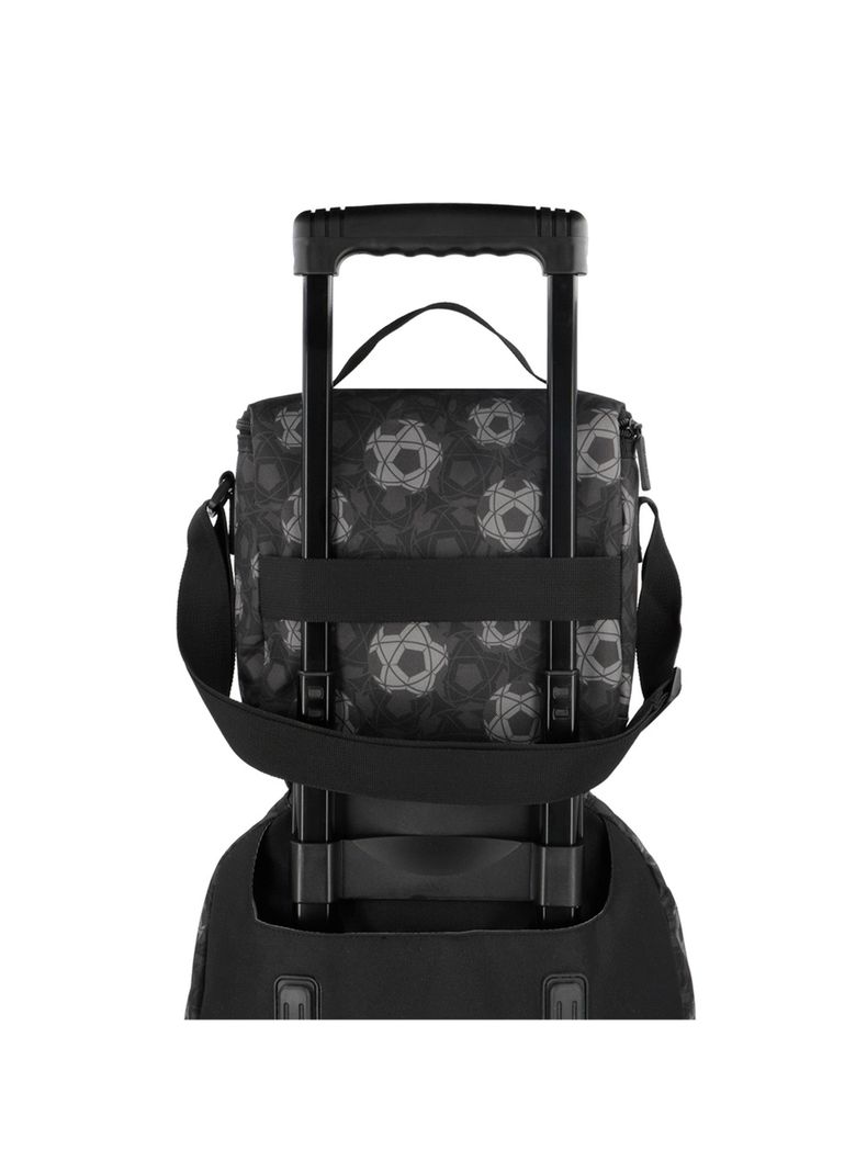 Pack Mochila con ruedas Xtrem Run 5XT Fútbol Negro-4