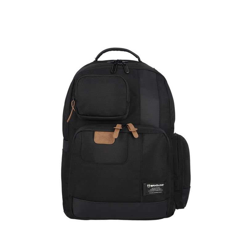 Mochila Notebook Saxoline City Plus Negro 17"-0