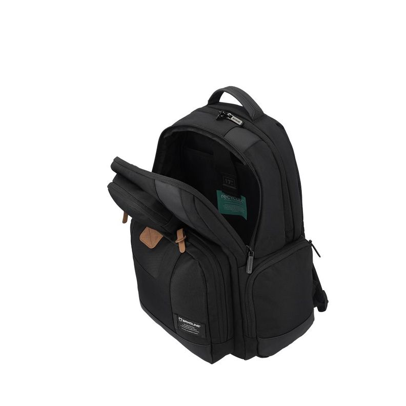 Mochila Notebook Saxoline City Plus Negro 17"-2