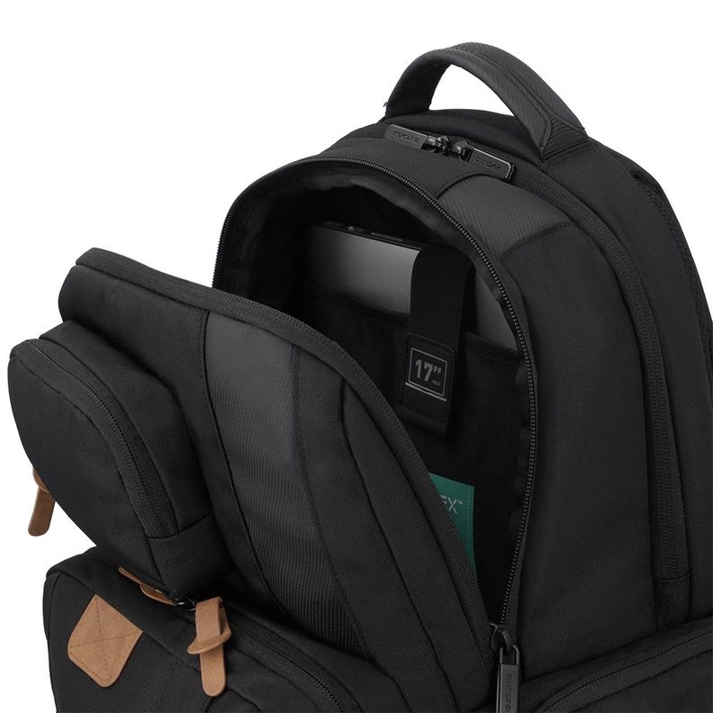 Mochila Notebook Saxoline City Plus Negro 17"-6