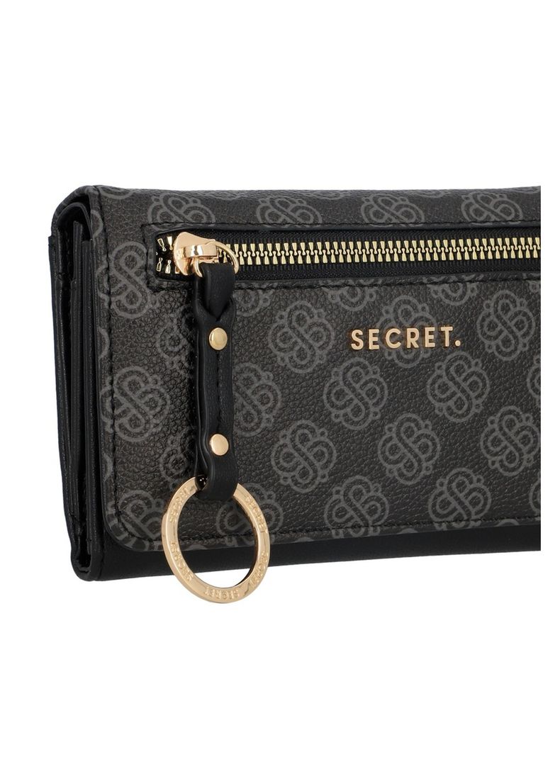 Billetera Secret Avignon FW25 M Negro-4
