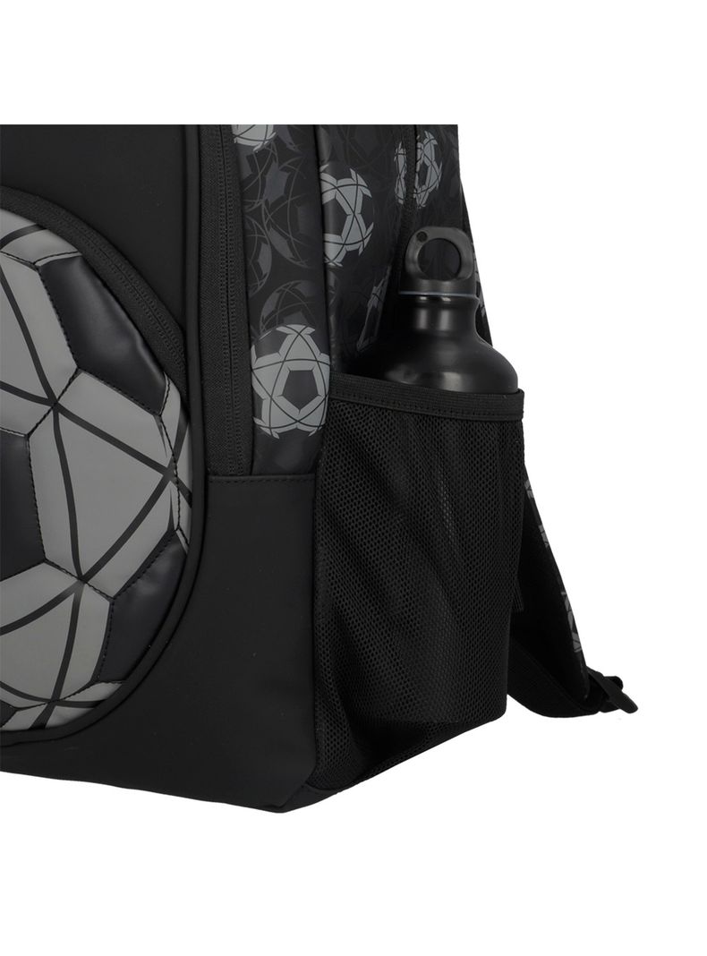 Mochila Xtrem Logan 5XT Fútbol Negro-5