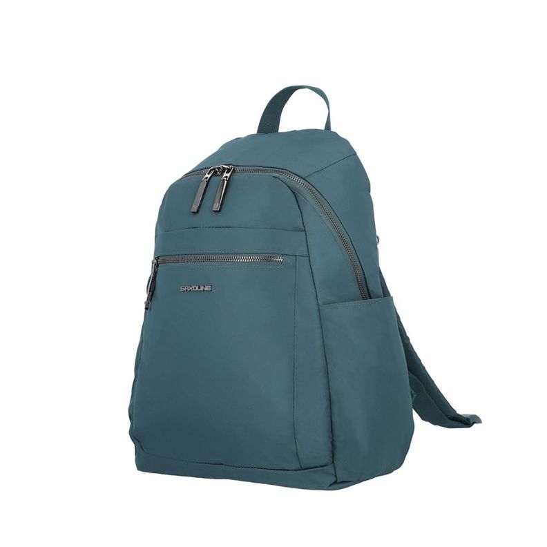 Mochila Notebook Saxoline County Verde 15"-1