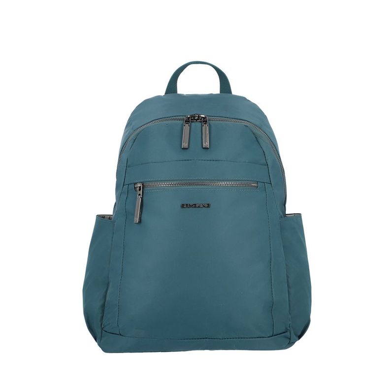 Mochila Notebook Saxoline County Verde 15"-0