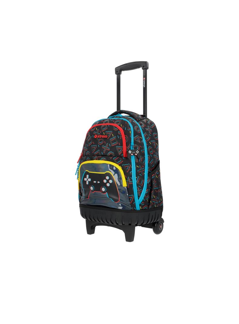 Mochila con ruedas Niño Xtrem Cross 2.0 Negro-1