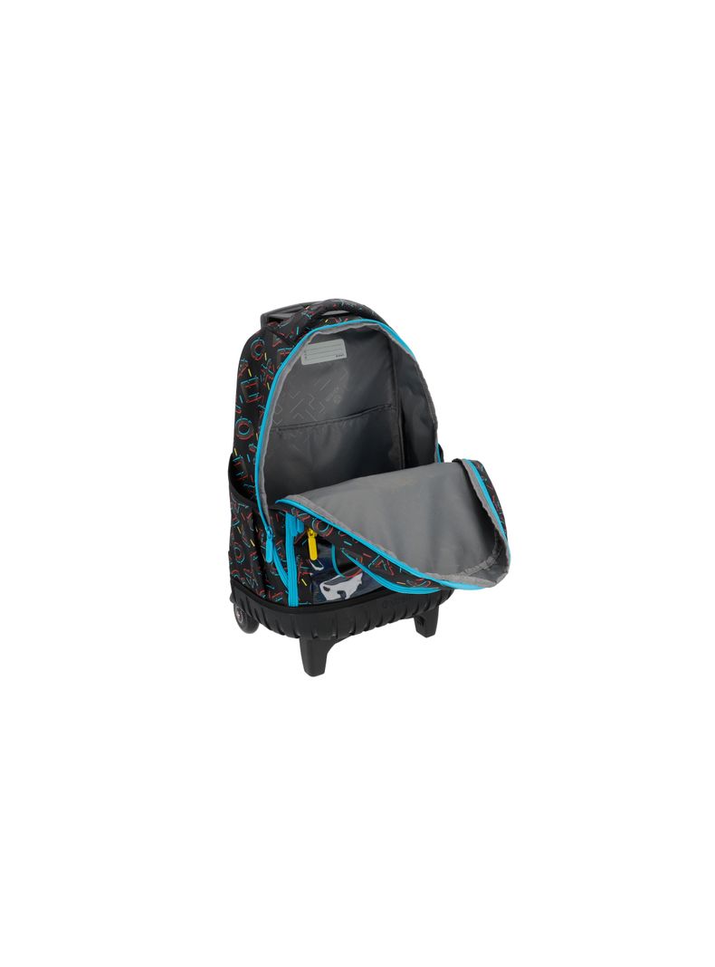 Mochila con ruedas Niño Xtrem Cross 2.0 Negro-3