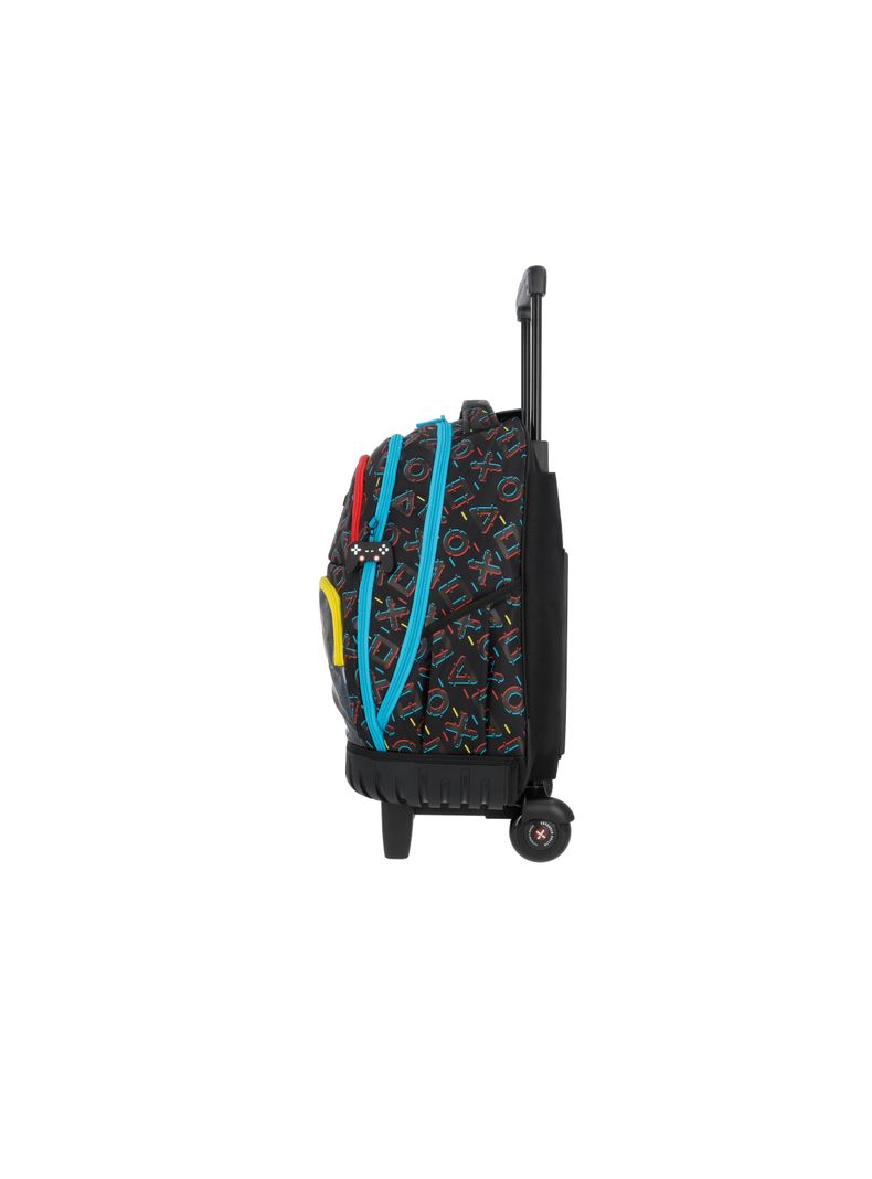 Mochila con ruedas Niño Xtrem Cross 2.0 Negro-4