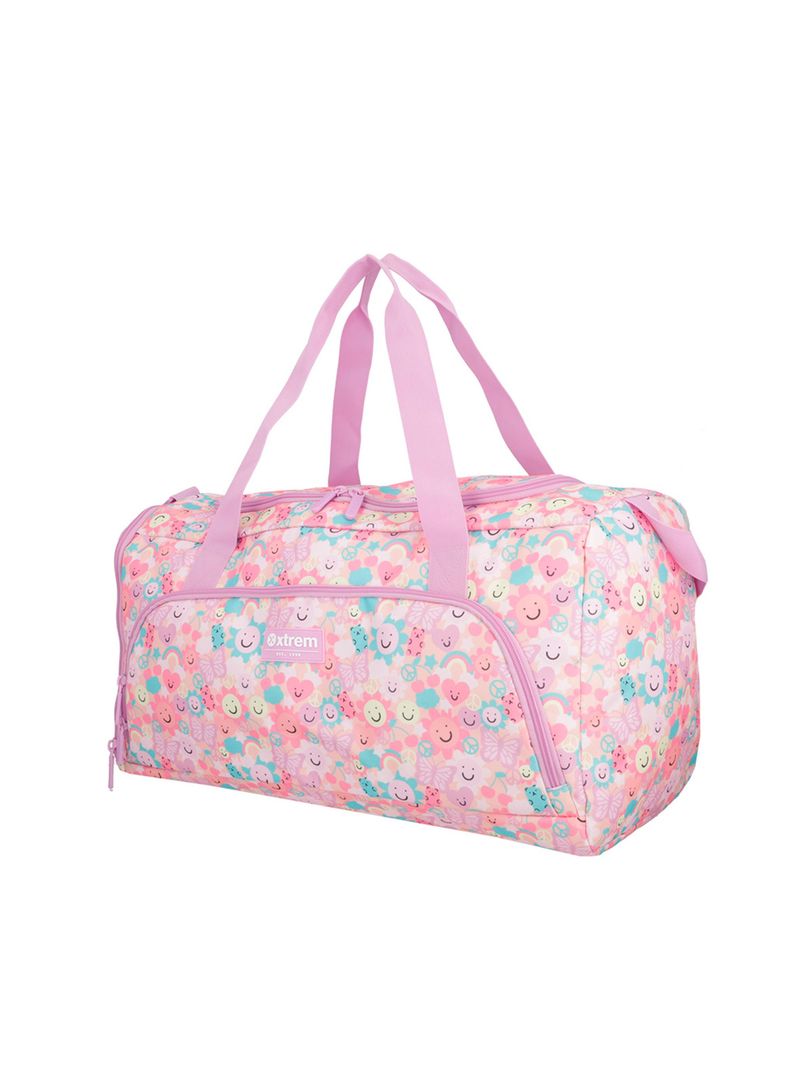 Megapack 2.0 5XT Mochila Niña Xtrem Flores Rosado-2