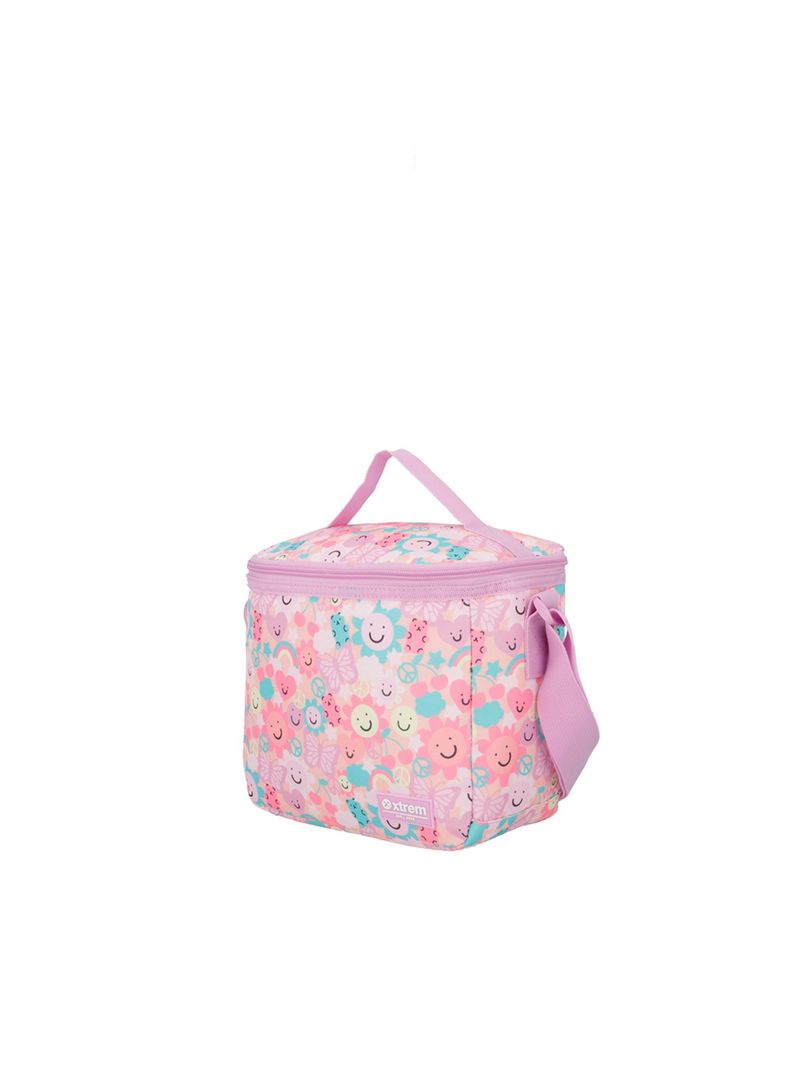 Megapack 2.0 5XT Mochila Niña Xtrem Flores Rosado-3