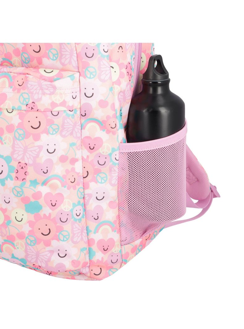 Megapack 2.0 5XT Mochila Niña Xtrem Flores Rosado-5