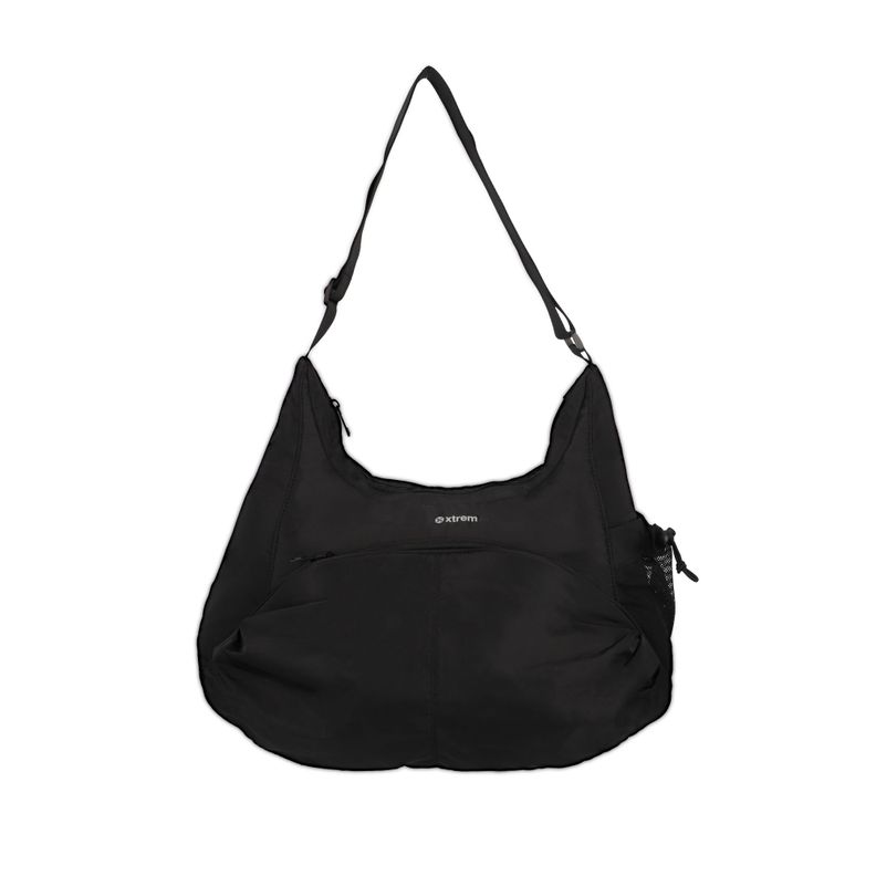 Bolso Deportivo de Mujer Stretch Negro Mediano-1