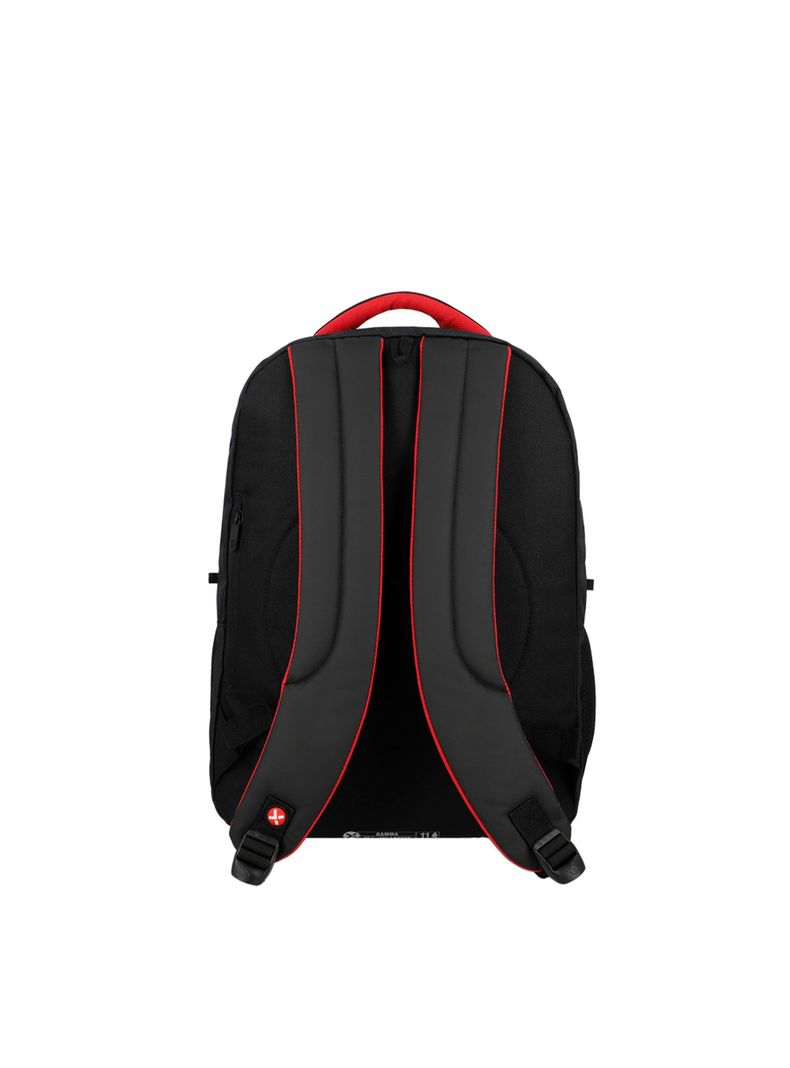 Mochila Notebook Xtrem Gamma 5XT Negro/Rojo 16"-2