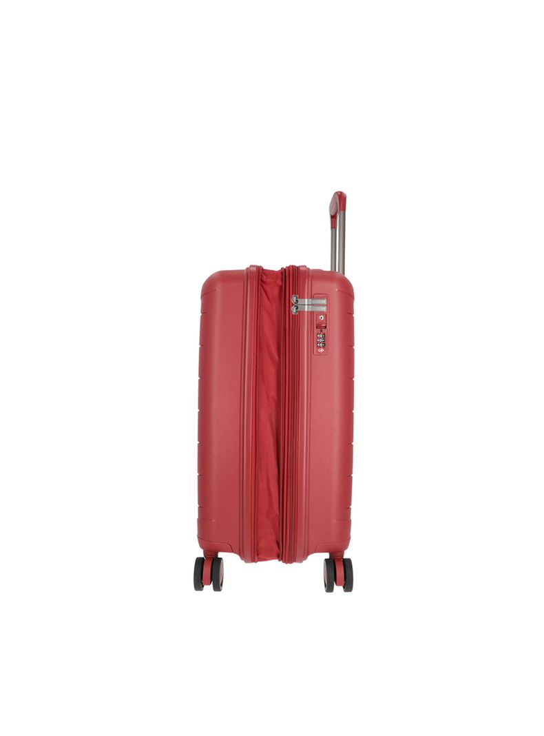 Maleta de Cabina Saxoline Moonstone Rojo-5