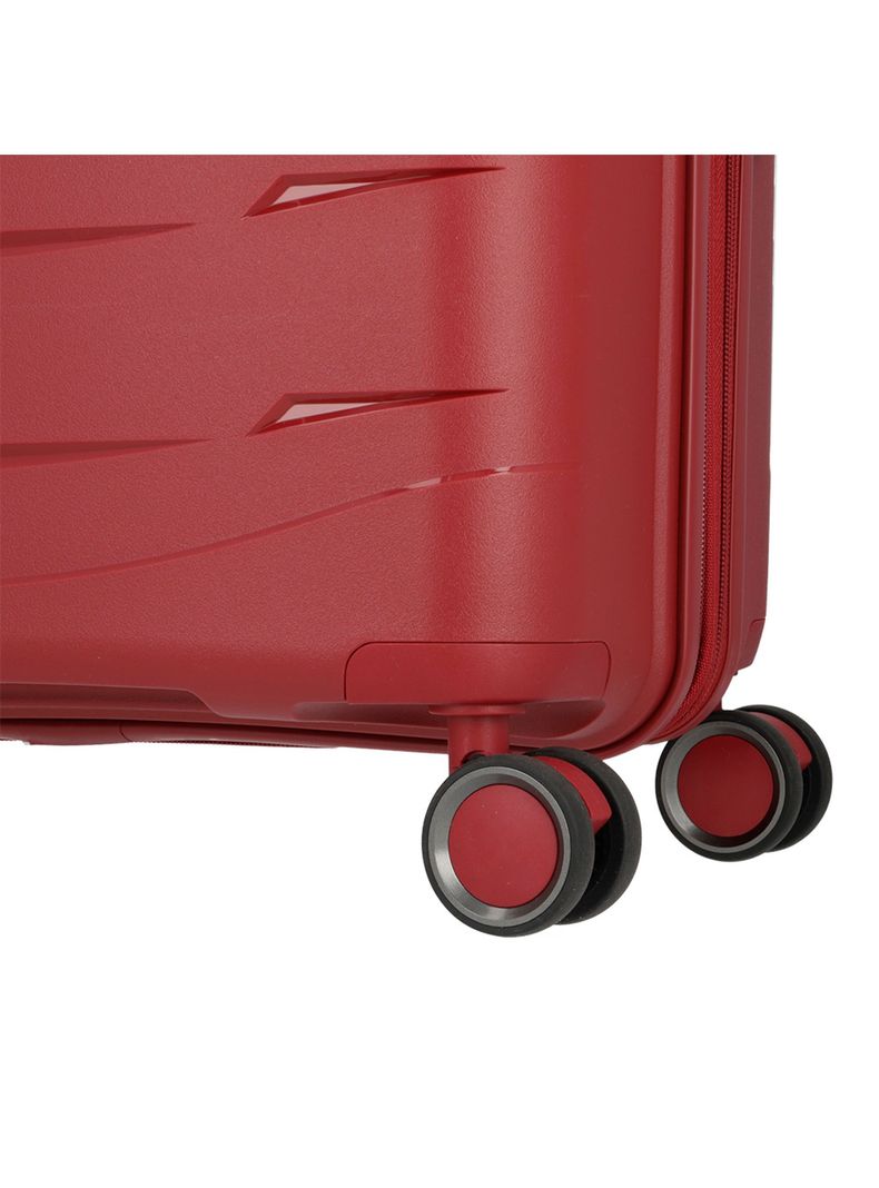 Maleta de Cabina Saxoline Moonstone Rojo-6