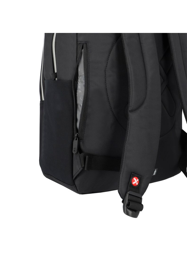 Mochila Notebook Xtrem Kansas 5XT Negro/Plateado 15"-6