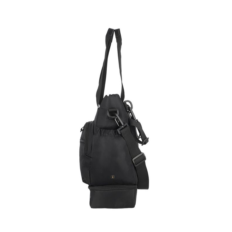 Bolso maternal Parentpack con mudador negro-4