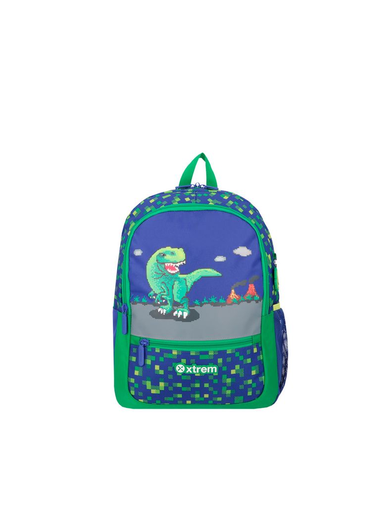 Mochila Xtrem Logan 5XT Dino Azul-0