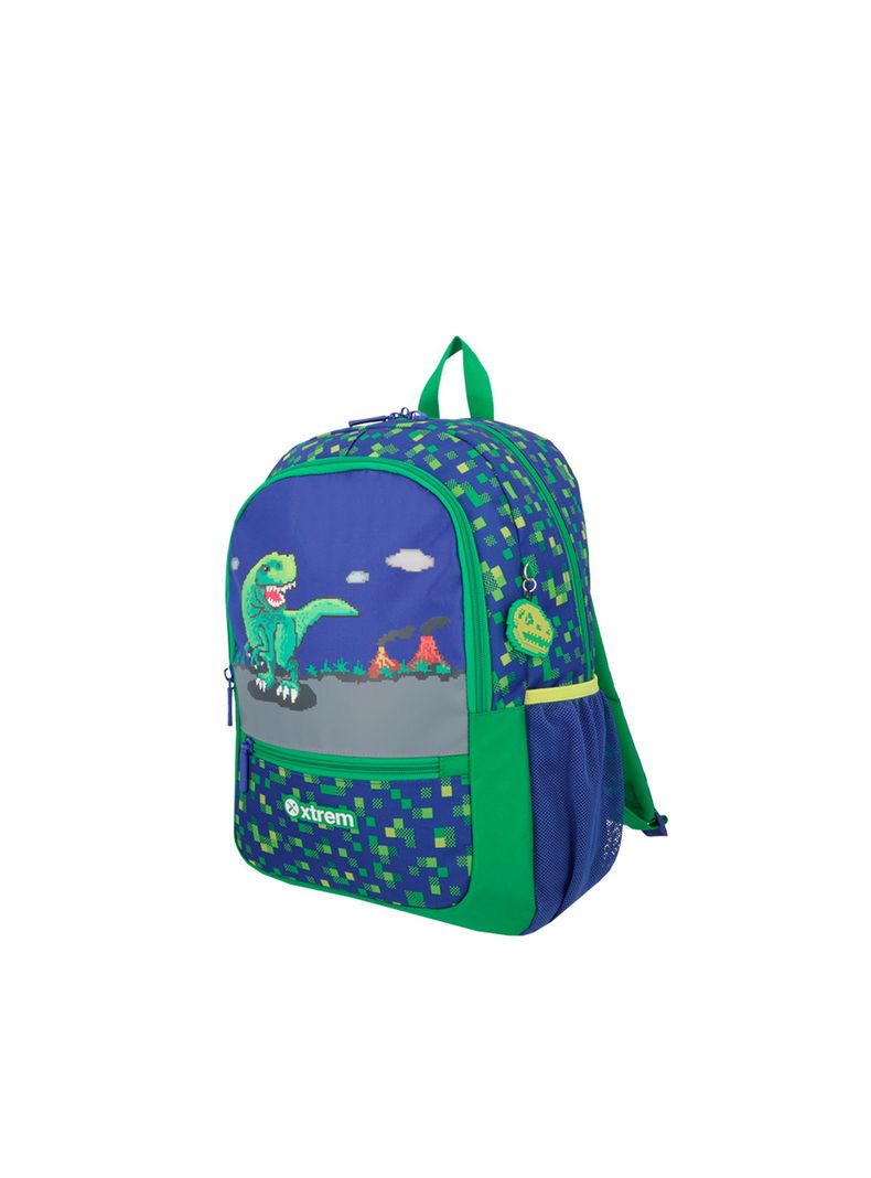 Mochila Xtrem Logan 5XT Dino Azul-1