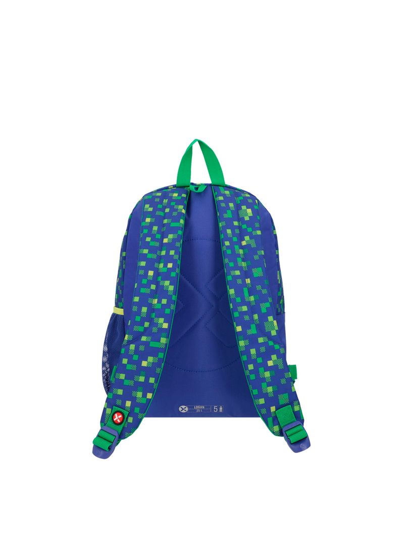 Mochila Xtrem Logan 5XT Dino Azul-2