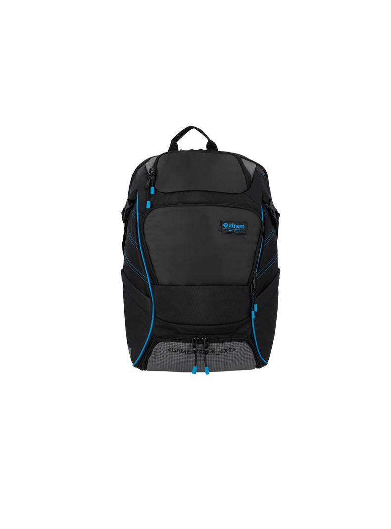 Gamerpack Mochila Notebook Xtrem Negro/Azul 17"-0