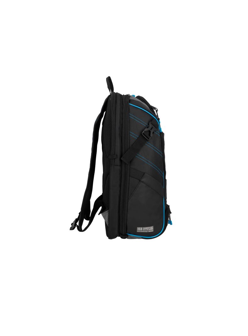 Gamerpack Mochila Notebook Xtrem Negro/Azul 17"-3