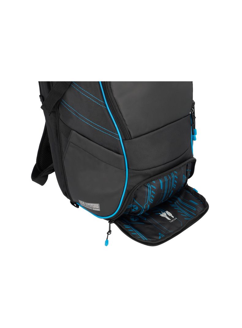 Gamerpack Mochila Notebook Xtrem Negro/Azul 17"-7