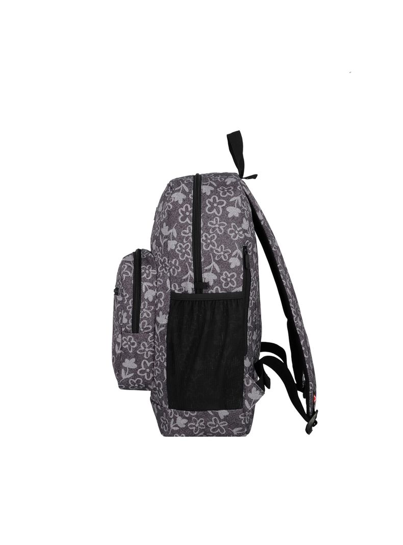 Mochila Notebook Xtrem Everdale 5XT Flores Negro 16"-4