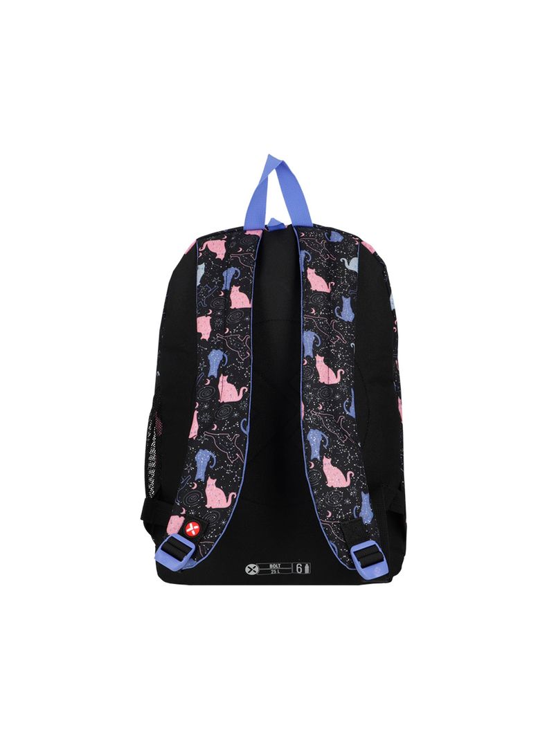 Mochila Xtrem Bolt 5XT Gato Negro/Púrpura-2