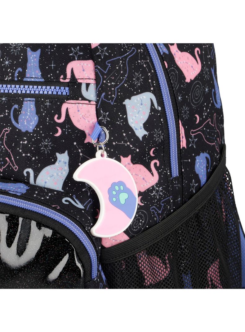 Mochila Xtrem Bolt 5XT Gato Negro/Púrpura-6
