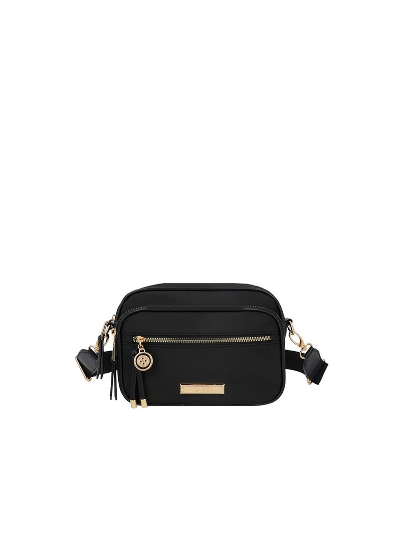 Bandolera Secret Alemania FW25 S Negro-0