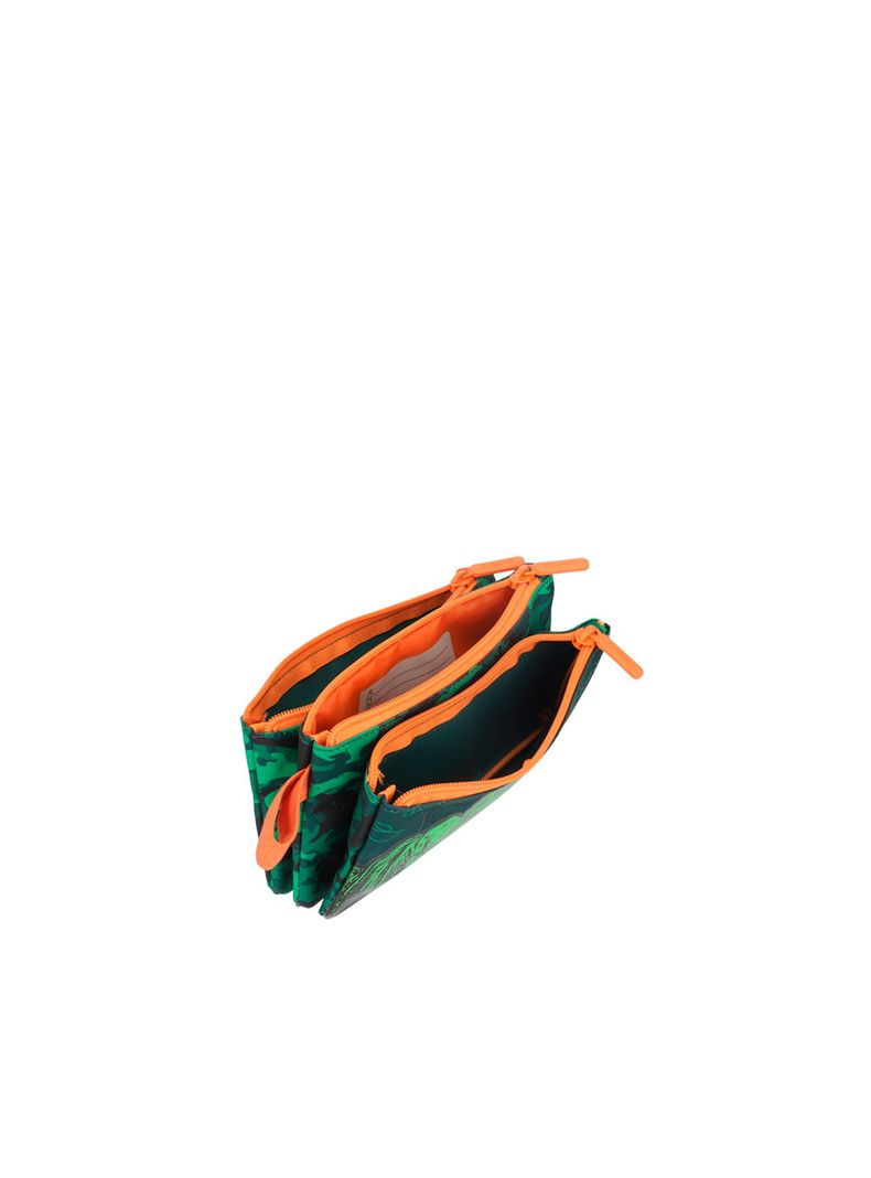 Estuche Xtrem Trinity 5XT Dino Verde-3