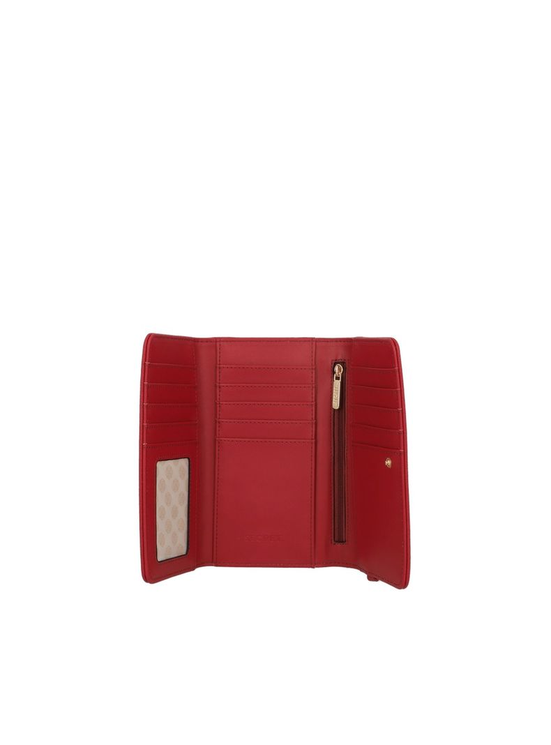 Billetera Secret Teruel FW25 L Rojo-3