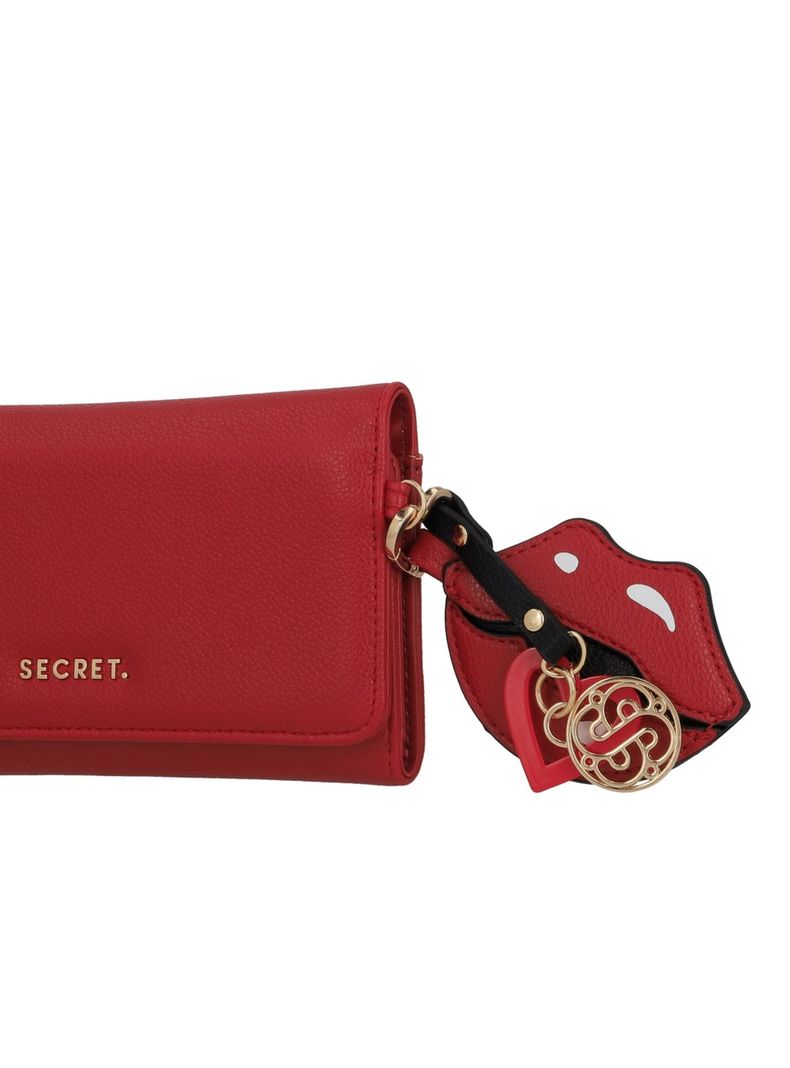 Billetera Secret Teruel FW25 L Rojo-4