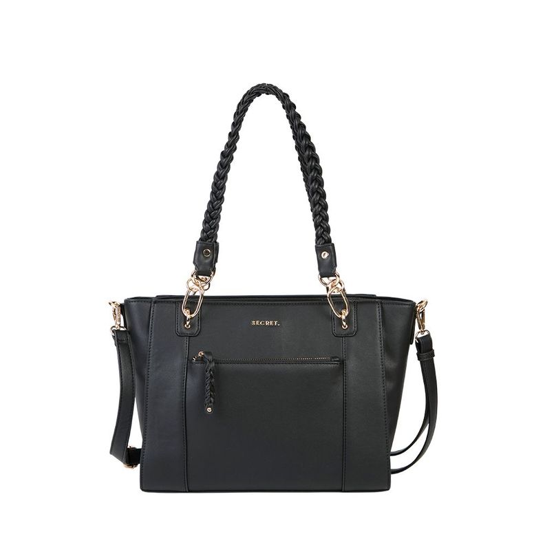Cartera Tote Bag Secret Monaco Negro M-0