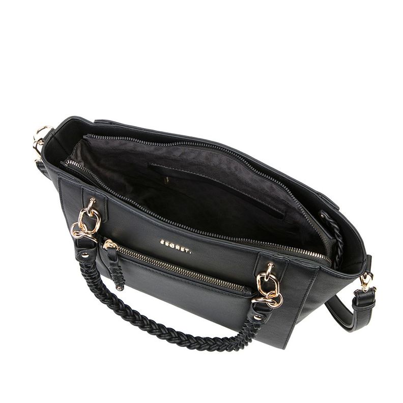 Cartera Tote Bag Secret Monaco Negro M-3