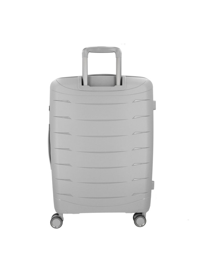 Maleta Grande Saxoline Moonstone Plateado-2