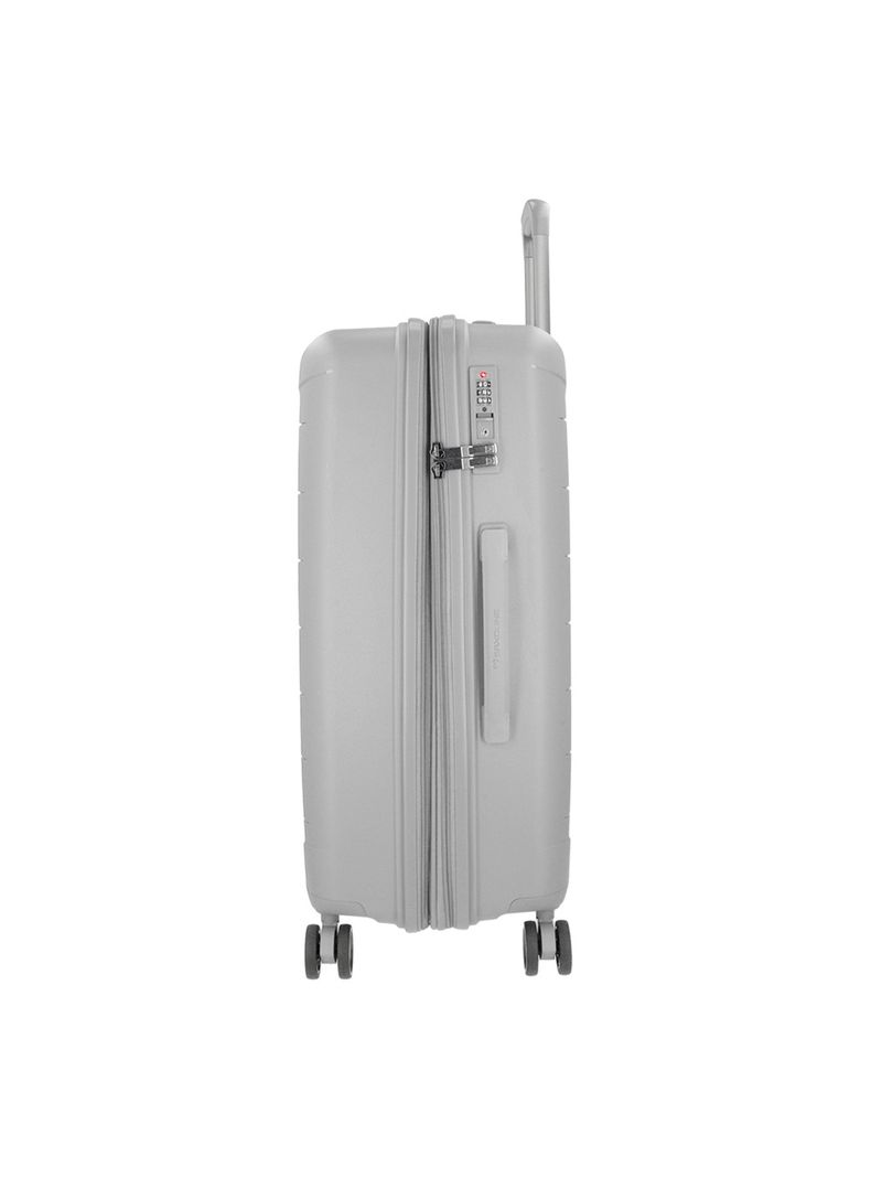 Maleta Grande Saxoline Moonstone Plateado-4
